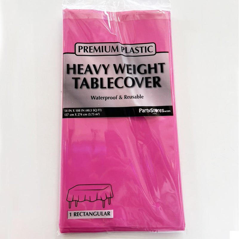 BRIGHT PINK TABLECOVER