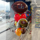 BB7 - 49ers Balloon Bouquet