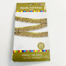 10FT FOIL FRINGE GOLD