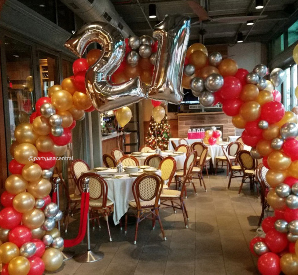 Balloon Classic Arch 6ft x 6ft Size