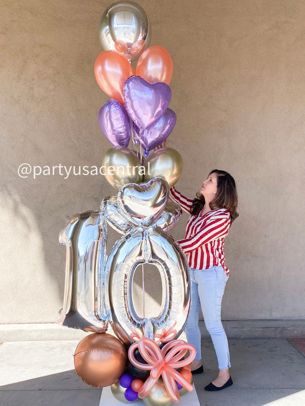BB12 - Extravagant Birthday Balloon Bouquet