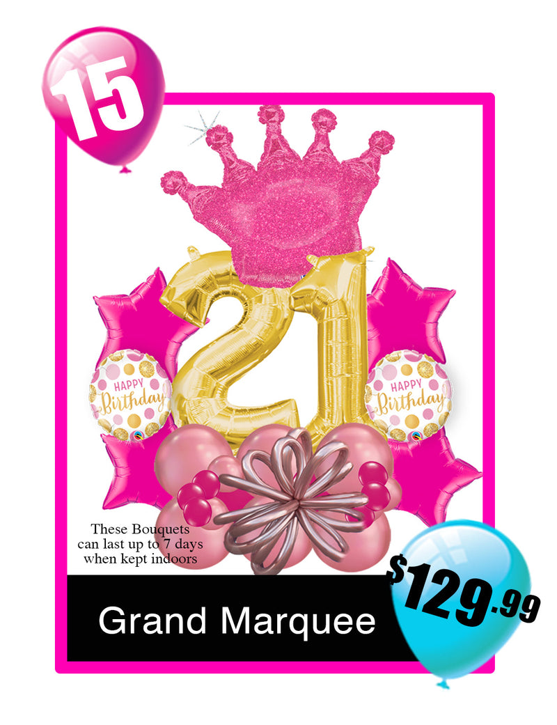 BB15 - Grand Marquee Balloon Bouquet