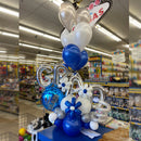 BB19 - Blue Grad Balloon Bouquet