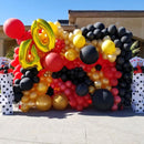 Casino Themed Balloon Wall