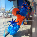 12ft Balloon Garland - Grad Bursts