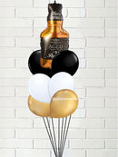 BB28 - Whiskey Bottle Balloon Bouquet