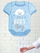 Baby Boy Onesie Helium Foil Balloon