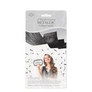 METALLIC CEILING CURTAIN BLACK