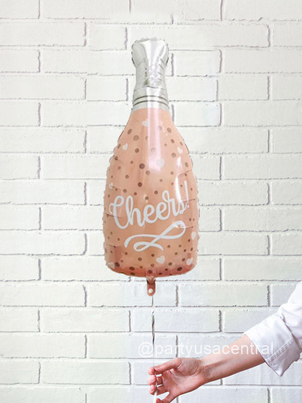 Cheers Bottle Helium Foil Balloon