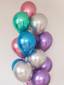 Chrome Helium Balloons - Pick your qty and colors