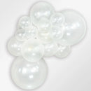 CRYSTAL CLEAR 11" SEMPERTEX BALLOONS 25CT