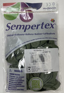 DELUXE EUCALYPTUS 5" SEMPERTEX BALLOONS 50CT