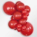 DELUXE IMPERIAL RED 11" SEMPERTEX BALLOONS 100CT