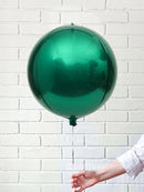 Green Orbz Helium Foil Balloon
