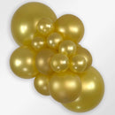 METALLIC GOLD 11" SEMPERTEX BALLOONS 100CT