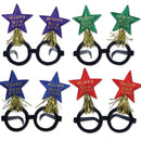 GLITTERED NEW YEARS STAR BOPPE