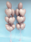 20 Pastel Pink Hearts