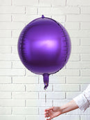 Purple Orbz Helium Foil Balloon