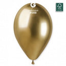 SHINY GOLD 12" GEMAR BALLOON