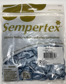 SILK ARTIC BLUE 5" SEMPERTEX BALLOONS 100CT