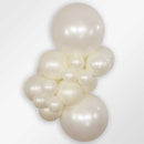 SILK OYSTER WHITE 11" SEMPERTEX BALLOONS 50CT