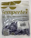 SILK LIGHT AMETHYST 5" SEMPERTEX BALLOONS 50CT