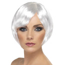 BABE WIG WHITE SHORT