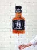 Whiskey Bottle Helium Foil Balloon