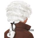 COLONIAL MAN WHITE WIG