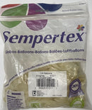 CRYSTAL CLEAR 5" SEMPERTEX BALLOONS 100CT