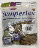 DELUXE LATTE 5" SEMPERTEX BALLOONS 100CT
