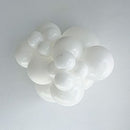 FASHION WHITE 5" SEMPERTEX BALLOONS 100CT