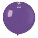 PURPLE 31" GEMAR BALLOONS