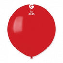 RED 19" GEMAR BALLOONS