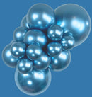 REFLEX BLUE 18" SEMPERTEX BALLOONS 6CT