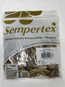 REFLEX GOLD 5" SEMPERTEX BALLOONS 100CT