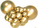 REFLEX GOLD 5" SEMPERTEX BALLOONS 100CT