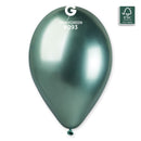 SHINY GREEN 12" GEMAR BALLOONS