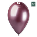 SHINY PINK 12" GEMAR BALLOONS