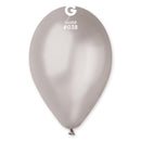 SILVER 12" GEMAR BALOONS