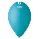 TURQUOISE 12" GEMAR BALLOONS