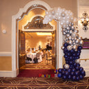 Organic Balloon Demi Arch