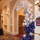 Organic Balloon Demi Arch