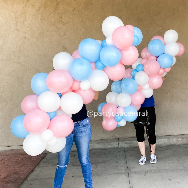 6ft Balloon Garland - Gender Reveal
