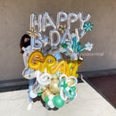 BB15 - Grand Name Marquee Balloon Bouquet