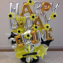 BB15 - Grand Name Marquee Sunshine Balloon Bouquet