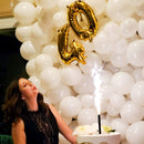 Aged Birthday Balloon Wall