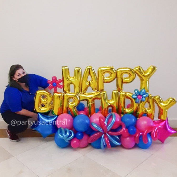 BB15 - Mega Birthday Marquee Balloon Bouquet