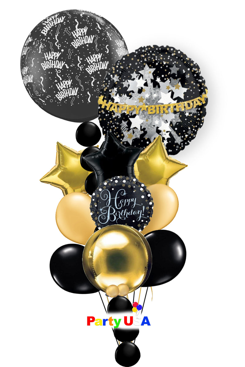 BB10 - WOW Birthday Balloon Bouquet