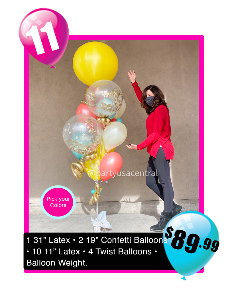 BB11 - All Smiles Balloon Bouquet